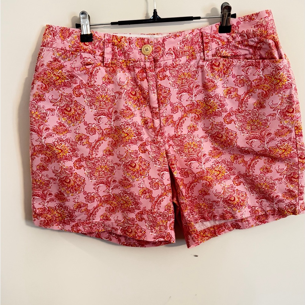 Lands' End Pink Floral Women's Shorts